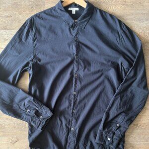 James Perse Standard Shirt - Blue Pigment - Size 2/M